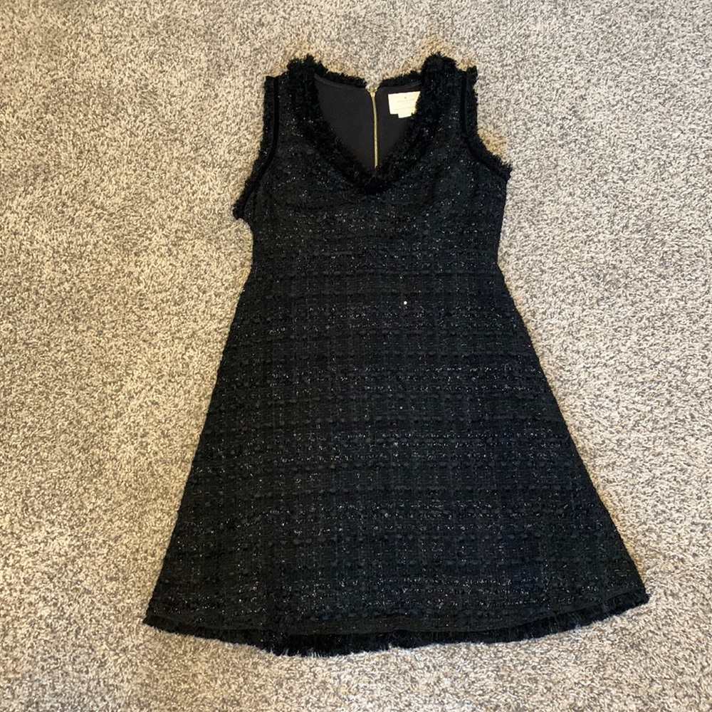 Kate Spade Black Party Dress Size 8